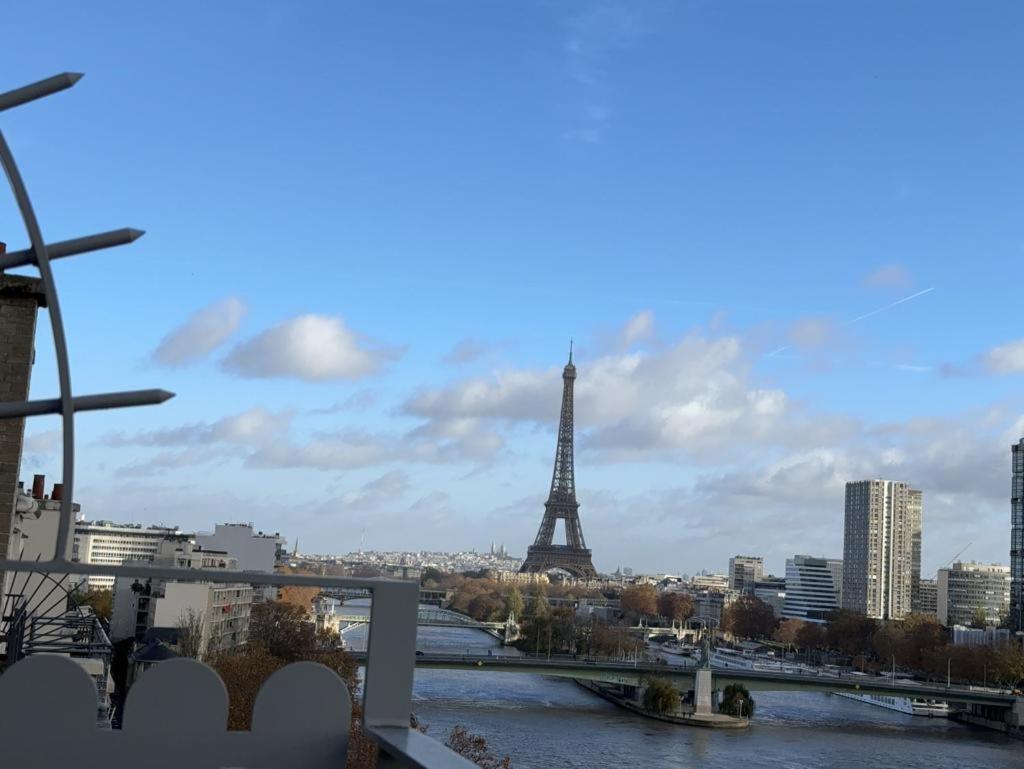 Appartement Vue Tour Eiffel Paris 16 Eme Esterno foto