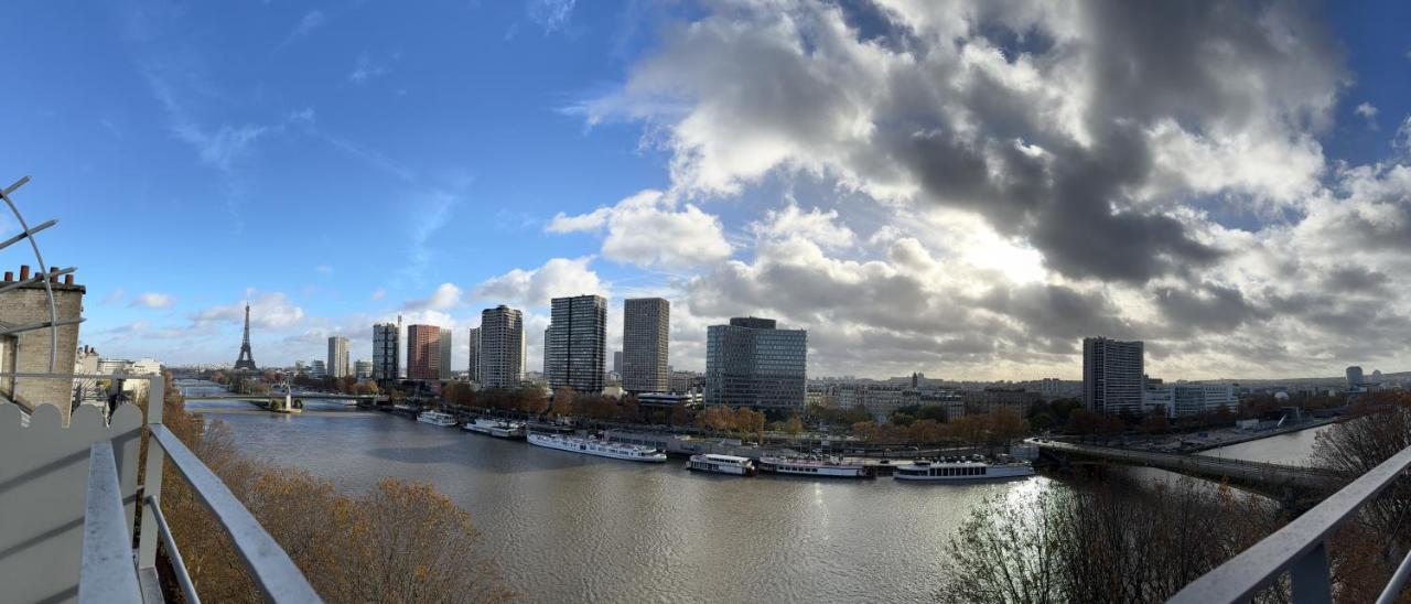 Appartement Vue Tour Eiffel Paris 16 Eme Esterno foto